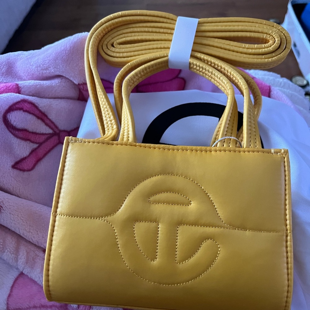 Small Telfar puffer bag